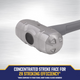 Irwin 4lb Sledge Hammer - Forged Steel Head - Fibreglass Core - Lightweight