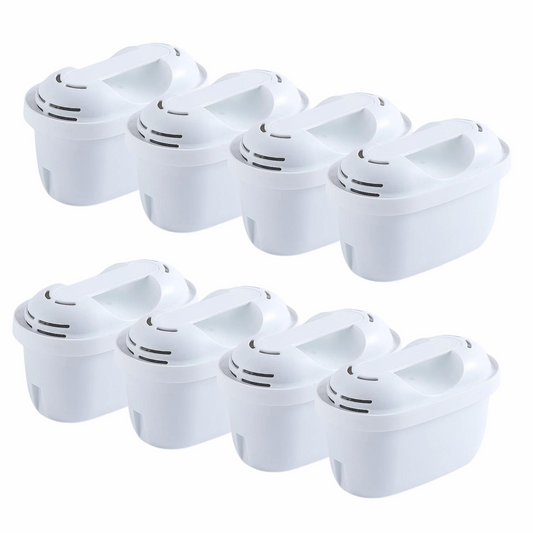 Stefani Water Jug Replacement Filter Cartridge 8 Pack - 172mm x 208mm - Advanced Filtration - Auzzistore