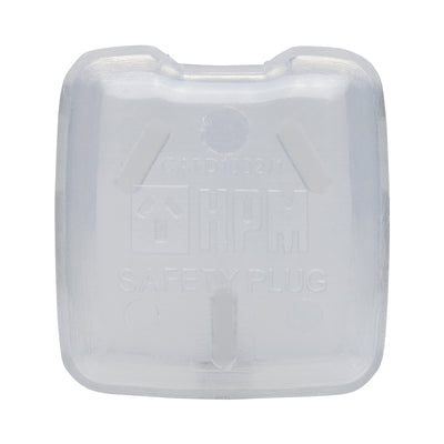 Hpm Child Safety Plug 12 Pack - 3 Pin - Plastic - Protects Children