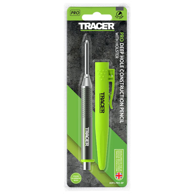 Tracer Pro 2 Aluminium Deep Hole Construction Pencil 8mm - 145mm Depth