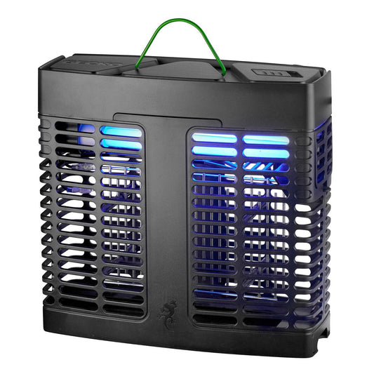 Gecko Small LED Slimline Zapper - 20m Coverage - Weatherproof - Low Maintenance - Auzzistore