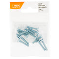 Taskmaster Zinc Plated Knob Handle Bolt 12 Pack - M4 x 20mm