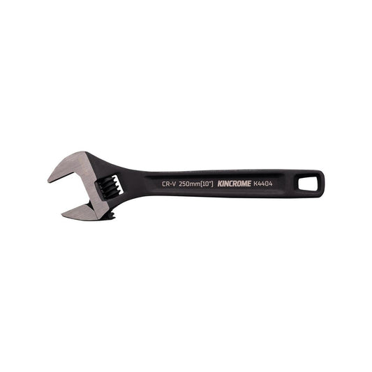 Kincrome Adjustable Wrench 250mm 10 - Chrome Vanadium Steel - 28mm Jaw Opening - Corrosion Resistant