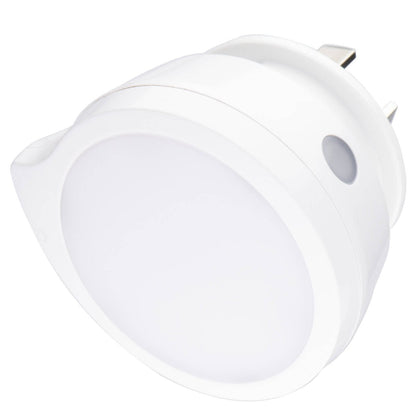 Arlec Mini Q Shaped Auto Night Light - Twin Pack - PC - Compact Design