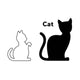 Flamingo Cat Collar - Lined Bright Ziggi - 30cm - 5 Assorted Colours - Adjustable Safety Buckle