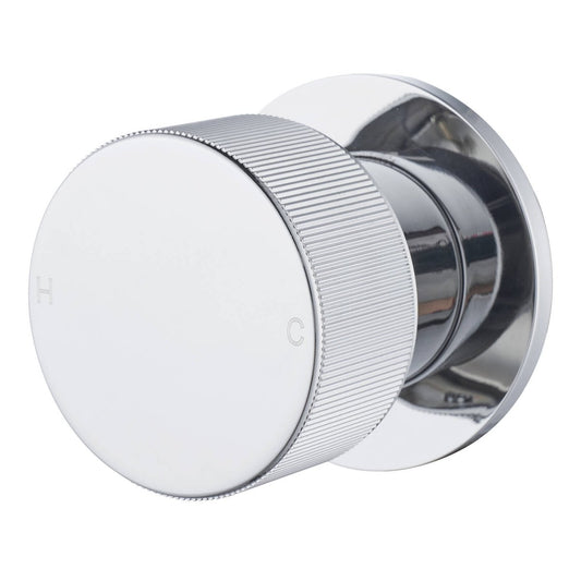 Mondella Bath Shower Mixer - 35mm Chrome - Textured Handle - Lead-Free