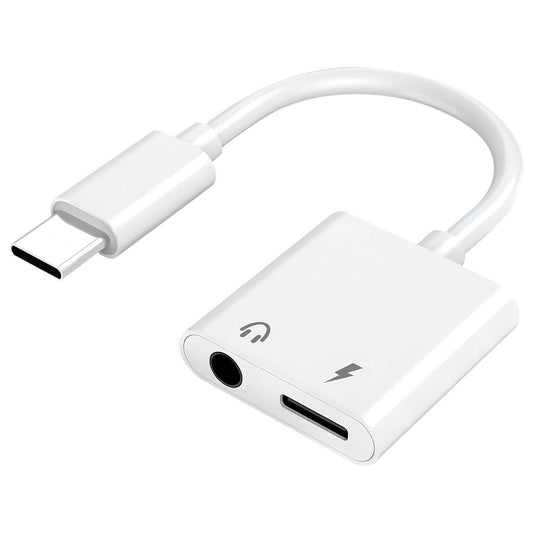 Antsig 60W USB-C Audio Adapter AP5761 - White - Fast Charging - Compact Design