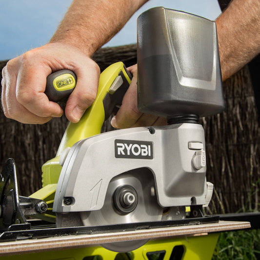 Ryobi 18V One 4" Wet/Dry Tile Saw Tool Only - Diamond Blade - Durable – view 2 - Auzzistore