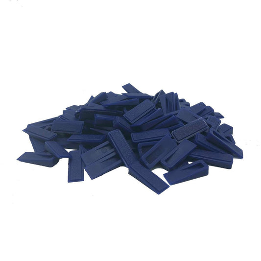 QEP Jumbo Wedge Tile Spacers - 250 Pack - Plastic - Leveling Tool - Auzzistore