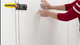 Command White Key Rail Rack 1 Pack - 204mm Plastic - Damage-Free Hanging