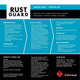 White Knight Rust Guard Touch Up Spray Paint 300g Surfmist 0.3L