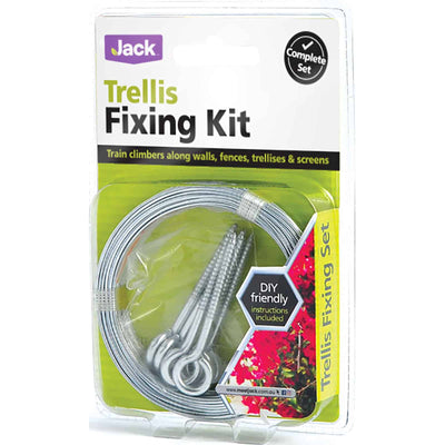 Jack Trellis Fixing Set - 25m Tie Wire - Steel - Easy Installation