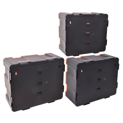 Tactix 9 Box Storage Tower - Polypropylene - Modular - Wall Mountable