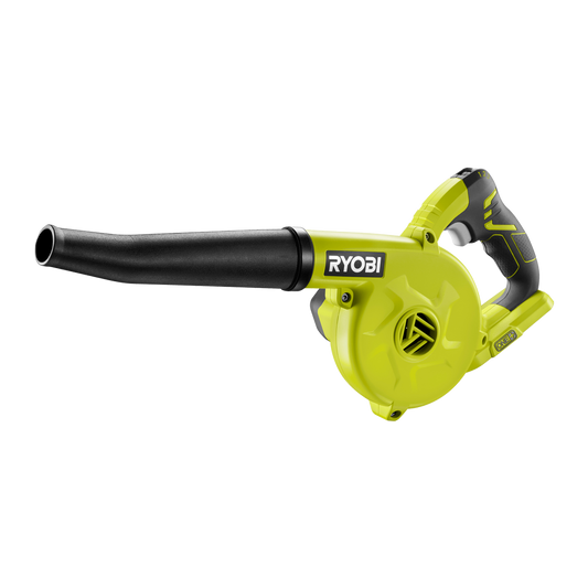 Ryobi 18V ONE+ Workshop Blower Tool Only - 200 km/h - Lightweight - Black/Hypergreen - Auzzistore
