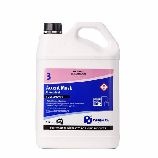 Peerless Jal Accent Musk Disinfectant 5L Liquid Anti-Bacterial