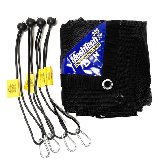 Lion Dual Cab Tub Fit Meshtech Cargo Net - 1500mm x 1500mm - Black