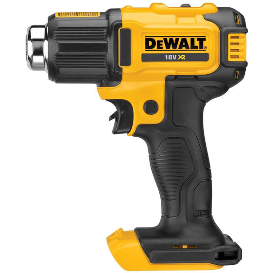 Dewalt 18V XR Li-Ion Heat Gun Skin Only - 530°C Max Temperature - 0.6kg - Auzzistore