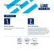 Dulux 500g Blue Spray Line Marker - 0.5L - Fast Drying, High Visibility