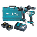 Makita Brushless 2 Piece Combo Kit DLX2419T - 18V - Includes 2 Batteries - Rapid Charger