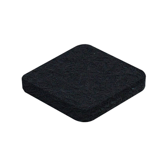 Surface Gard Floor Protection - 25 x 25mm Black Round - 16 Pack - Minimises Vibration and Noise – view 2 - Auzzistore