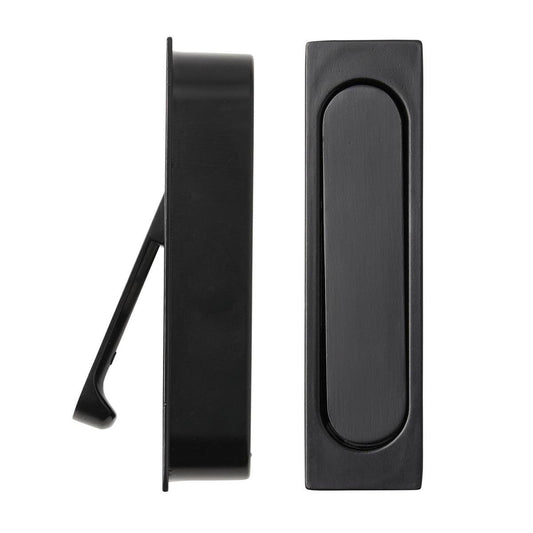 Delf Pull Handle - 26mm x 93mm - Zinc Alloy - Matt Black Finish - Auzzistore
