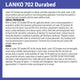 Lanko 5kg 702 Durabed Structural Grout - Cement Based - High Strength - Grey