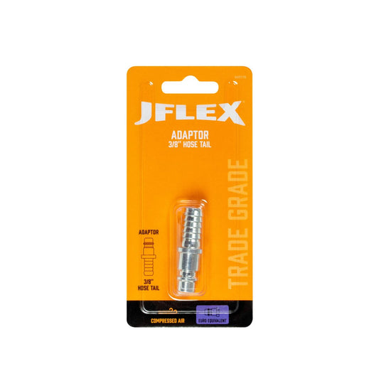 Jflex Adaptor 3/8 Hose Tail - Euro Style Cejn Equivalent - 14mm x 43mm - High Airflow – view 2 - Auzzistore