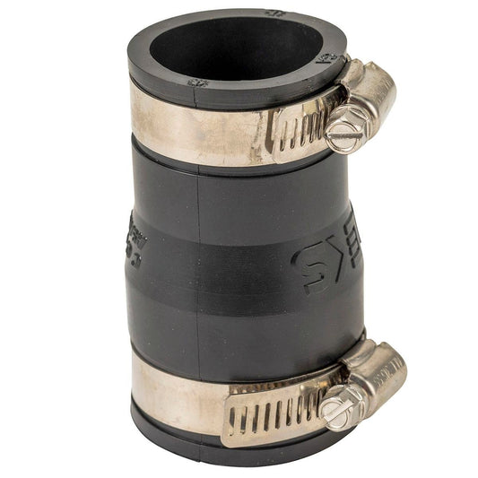 Deks Industries Reducing Rubber Joiner - 32mm to 40mm - EPDM - 2 Clamps - Auzzistore