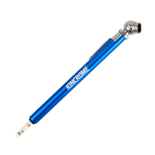 Kincrome Pen Type Tyre Gauge - Dual-Sided Calibration 10-50 PSI - Compact Design