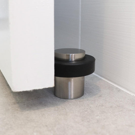 Adoored Door Stop - 50mm - Steel & Rubber - Non Marking – view 2 - Auzzistore