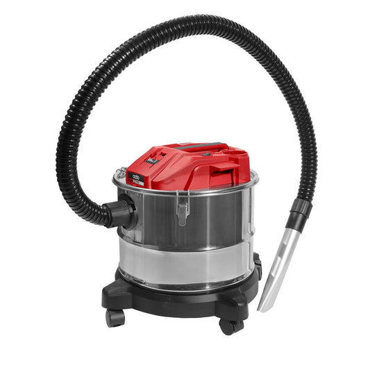 Ozito PXC 18V Ash Vacuum - 15L Steel Tank - Efficient Cold Ash Cleaning - Auzzistore
