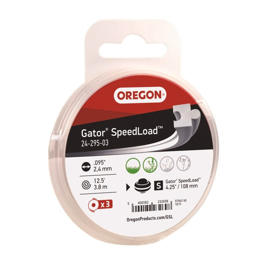 Oregon Gator SpeedLoad Trimmer Line - .095" - Durable - Fast Reload - Auzzistore