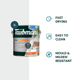 Taubmans 2L White Low Sheen All Weather Exterior Paint - Mould Resistant - Fast Drying