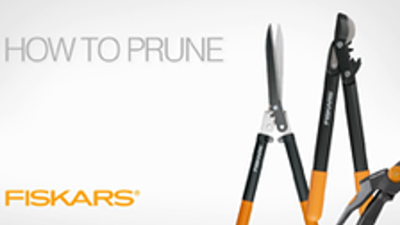 Fiskars Large Aluminium Bypass Pruner - 26mm Steel Blade - Lightweight