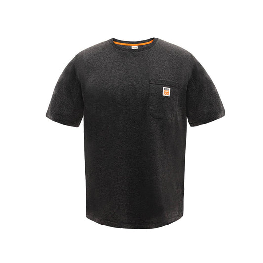 Citeco Charcoal Marle Tee - Men's T-Shirt Small - UPF 50+ Protection - Soft Cotton/Polyester