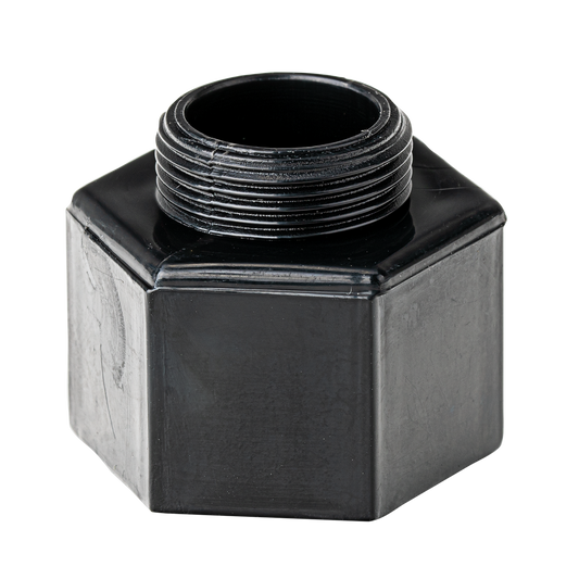 K Rain 15mm Bsp Hex Head Shrub Nozzle Adaptor 5 Pack - Black - Auzzistore