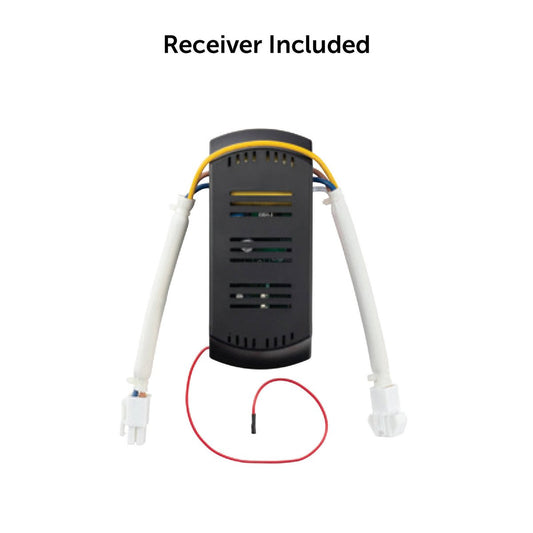 Brilliant Wi Fi Smart Ceiling Fan Remote Control - 45mm x 145mm - White/Grey – view 2 - Auzzistore