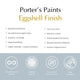 Porter S Baby Doll Washable Paint 2L - Eggshell Finish - 162mm x 156mm x 141mm