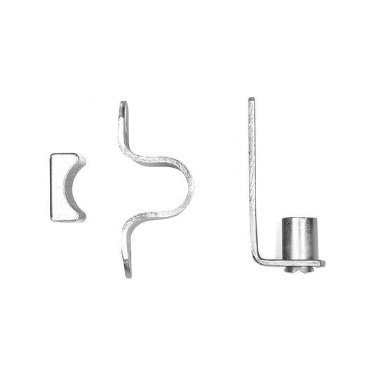 Whites Jack Strap and Hinge Set - Flat Posts - 13mm - Durable - Easy Install - Auzzistore