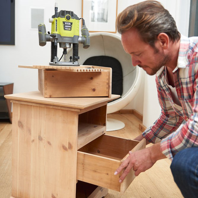 Ryobi Plunge Router 1600W 6.35mm-12.7mm Hypergreen-Precision Cutting