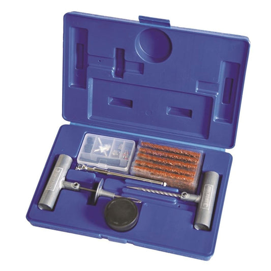 Kincrome Tyre Repair Kit - 53 Piece - Tubeless - Roadside Emergency