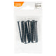 Taskmaster 5 32 x 50mm Black Snap Off Screw 12 Pack - Adjustable Length