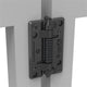 Kwikfit Self Closing Gate Hinge - 83mm Engineered Polymer - Durable Design