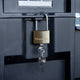 Master Lock Padlock - 40mm - Brass - Dual Locking Levers - 2 Pack