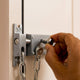 Taskmaster Door Chain Bolt - 52mm - Steel - Satin Chrome Security