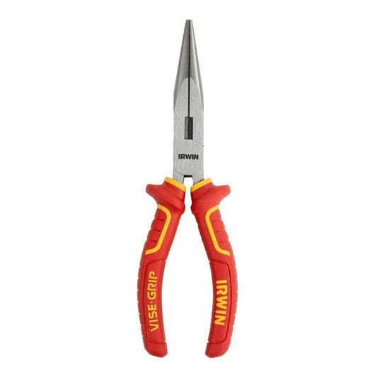 Irwin Long Nose Pliers - 200mm - Insulated - Safety Handles