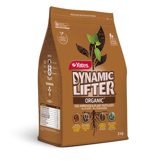 Yates Dynamic Lifter - 3kg - Organic Pellets - All Plants - Auzzistore