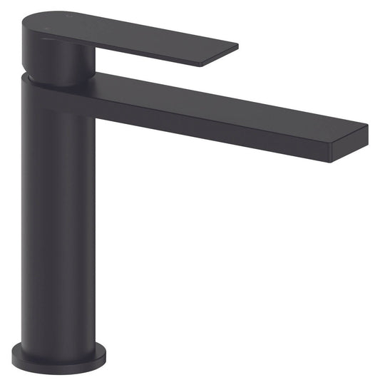 Mondella Black Matte Rococo Basin Mixer - 145mm x 173mm x 200mm - Lead-Free - Water-Saving