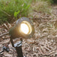 Brilliant 5W Beth LED Spotlight - DIY Garden Light - Adjustable - Black - 97mm x 300mm