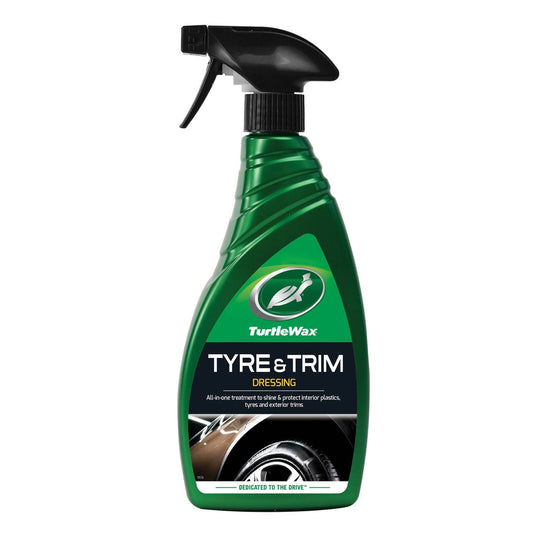 Turtle Wax Tyre Trim Dressing 500ml - Restores Faded Plastics & Tyres